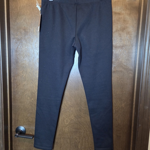 Sonoma Black Fleece Lined Leggings NWT - Picture 4 of 9